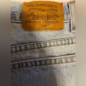Men’s Levi’s Brand Distressed Light Blue Jeans Loose 42X30